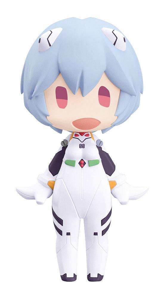Rebuild of Evangelion HELLO! GOOD SMILE Actionfigur Rei Ayanami 10 cm - Smalltinytoystore
