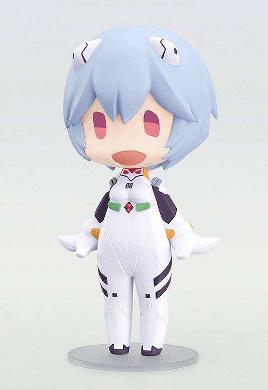 Rebuild of Evangelion HELLO! GOOD SMILE Actionfigur Rei Ayanami 10 cm - Smalltinytoystore