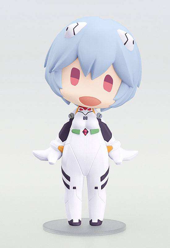 Rebuild of Evangelion HELLO! GOOD SMILE Actionfigur Rei Ayanami 10 cm - Smalltinytoystore