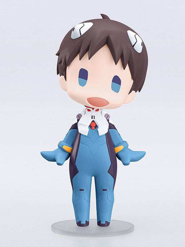 Rebuild of Evangelion HELLO! GOOD SMILE Actionfigur Shinji Ikari 10 cm - Smalltinytoystore