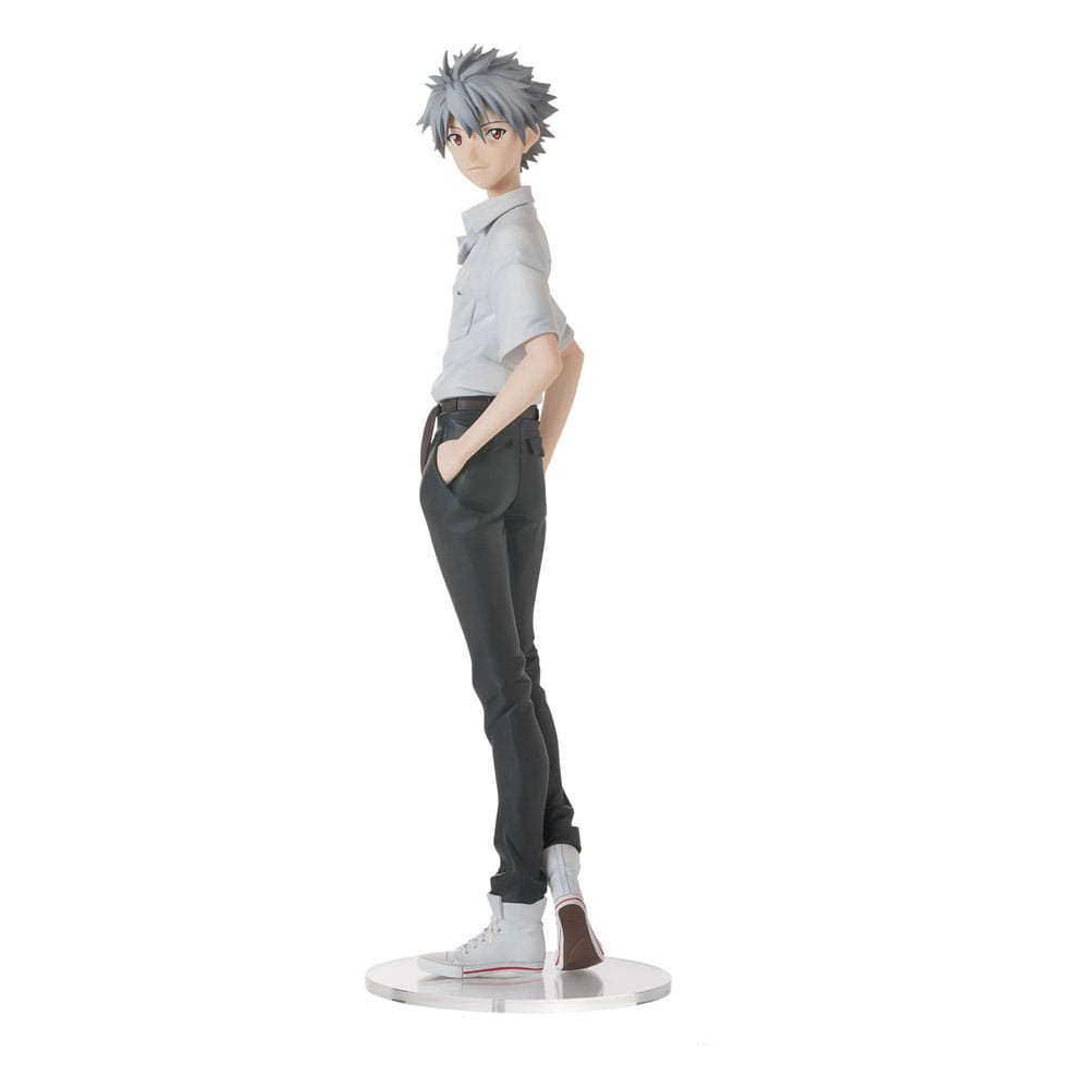 Rebuild of Evangelion High Premium PVC Statue Kaworu Nagisa Uniform Ver. Evangelion: New Theatrical Edition 22 cm - Smalltinytoystore