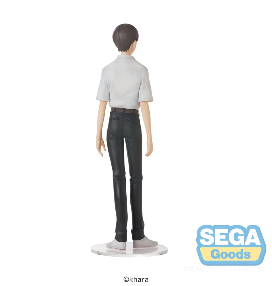 Rebuild of Evangelion High Premium PVC Statue Shinji Ikari Uniform Ver. Evangelion: New Theatrical Edition 22 cm - Smalltinytoystore
