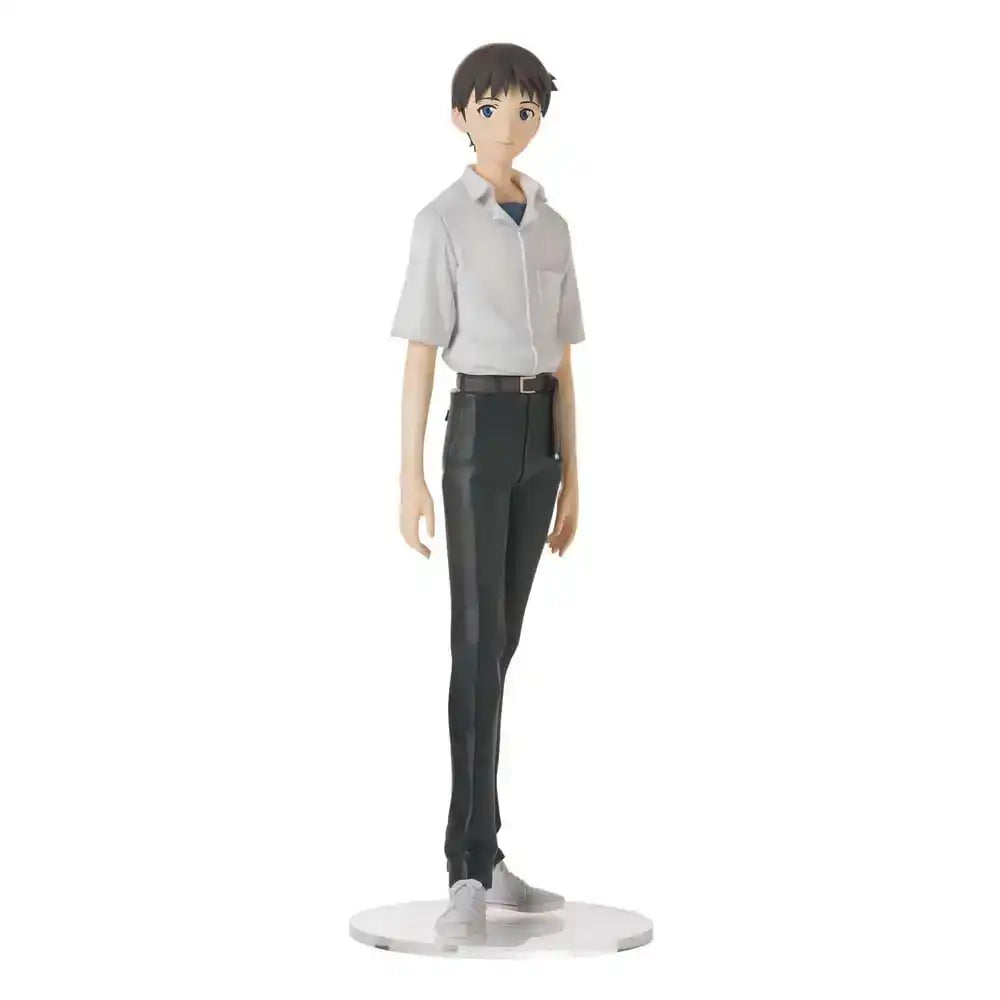 Rebuild of Evangelion High Premium PVC Statue Shinji Ikari Uniform Ver. Evangelion: New Theatrical Edition 22 cm - Smalltinytoystore