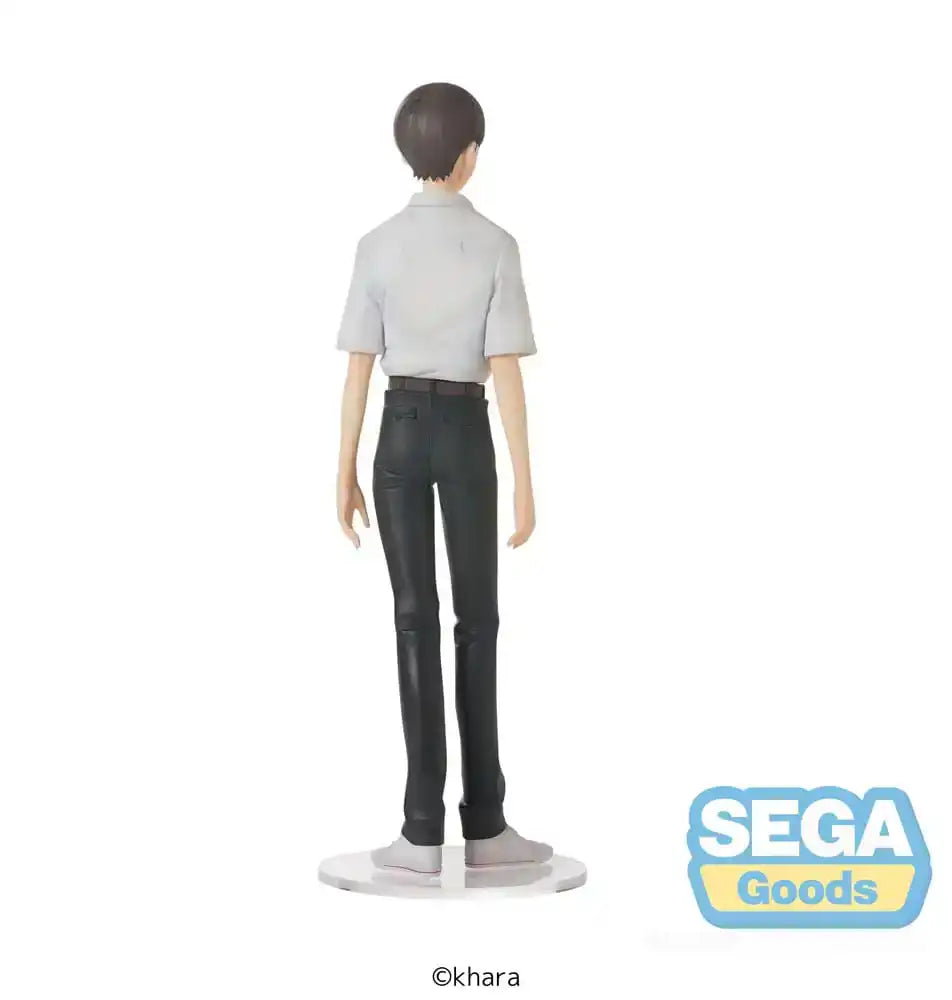 Rebuild of Evangelion High Premium PVC Statue Shinji Ikari Uniform Ver. Evangelion: New Theatrical Edition 22 cm - Smalltinytoystore