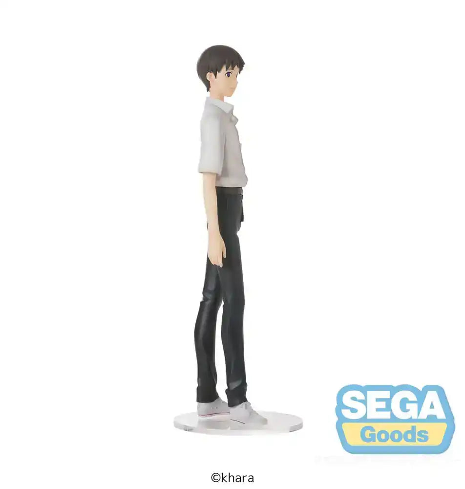 Rebuild of Evangelion High Premium PVC Statue Shinji Ikari Uniform Ver. Evangelion: New Theatrical Edition 22 cm - Smalltinytoystore
