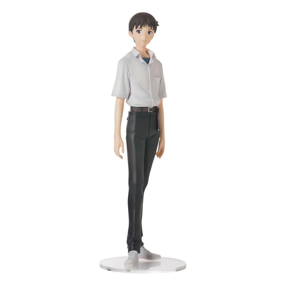 Rebuild of Evangelion High Premium PVC Statue Shinji Ikari Uniform Ver. Evangelion: New Theatrical Edition 22 cm - Smalltinytoystore