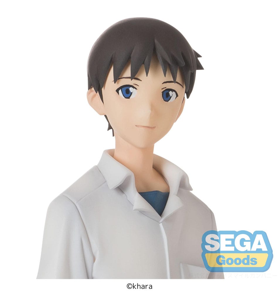 Rebuild of Evangelion High Premium PVC Statue Shinji Ikari Uniform Ver. Evangelion: New Theatrical Edition 22 cm - Smalltinytoystore