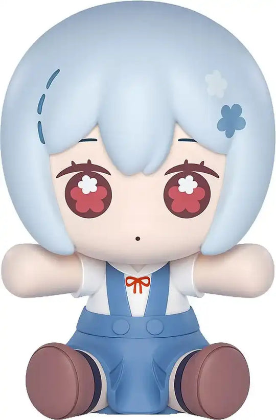 Rebuild of Evangelion Huggy Good Smile Chibi Figur Rei Ayanami: School Uniform Ver. 6 cm - Smalltinytoystore