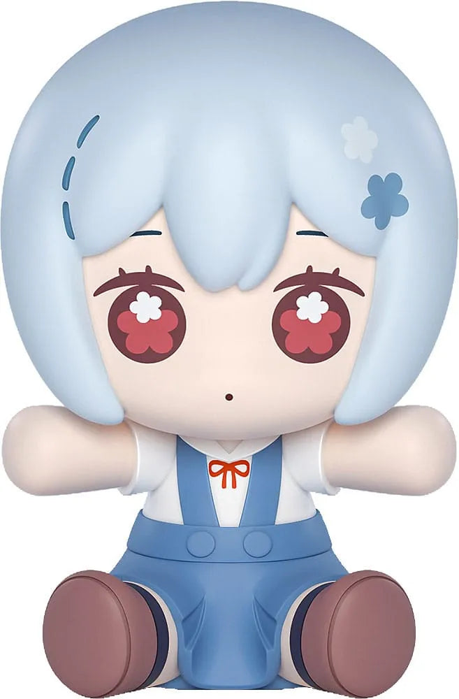 Rebuild of Evangelion Huggy Good Smile Chibi Figur Rei Ayanami: School Uniform Ver. 6 cm - Smalltinytoystore