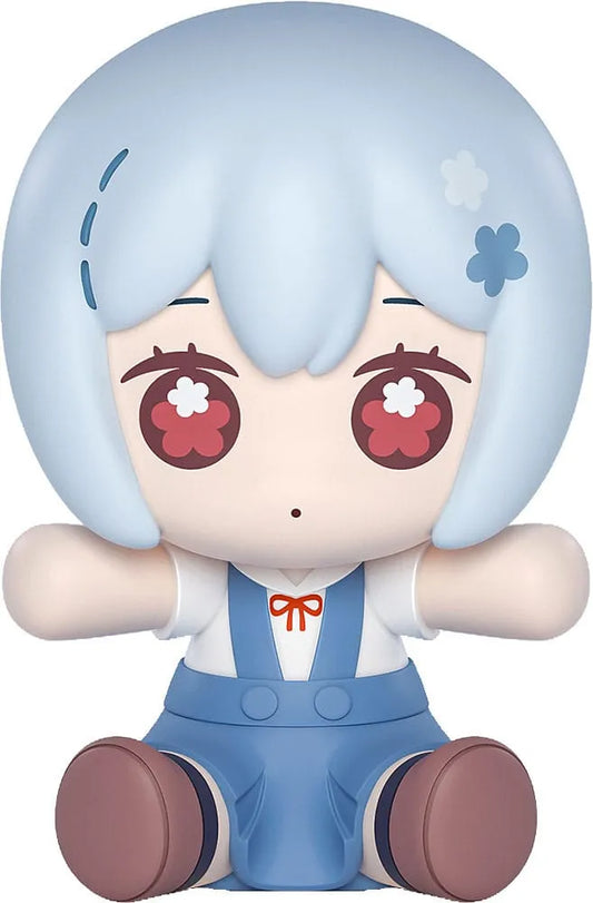 Rebuild of Evangelion Huggy Good Smile Chibi Figur Rei Ayanami: School Uniform Ver. 6 cm - Smalltinytoystore