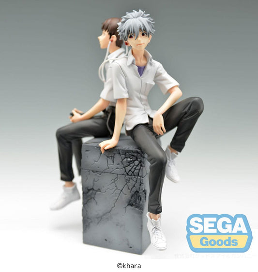 Rebuild of Evangelion Luminasta PVC Statue Shinji & Kaworu Evangelion: New Theatrical Edition Kaworu Ver. 17 cm - Smalltinytoystore