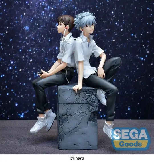 Rebuild of Evangelion Luminasta PVC Statue Shinji & Kaworu Evangelion: New Theatrical Edition Kaworu Ver. 17 cm - Smalltinytoystore