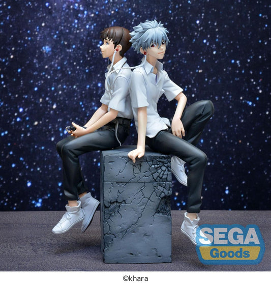 Rebuild of Evangelion Luminasta PVC Statue Shinji & Kaworu Evangelion: New Theatrical Edition Kaworu Ver. 17 cm - Smalltinytoystore