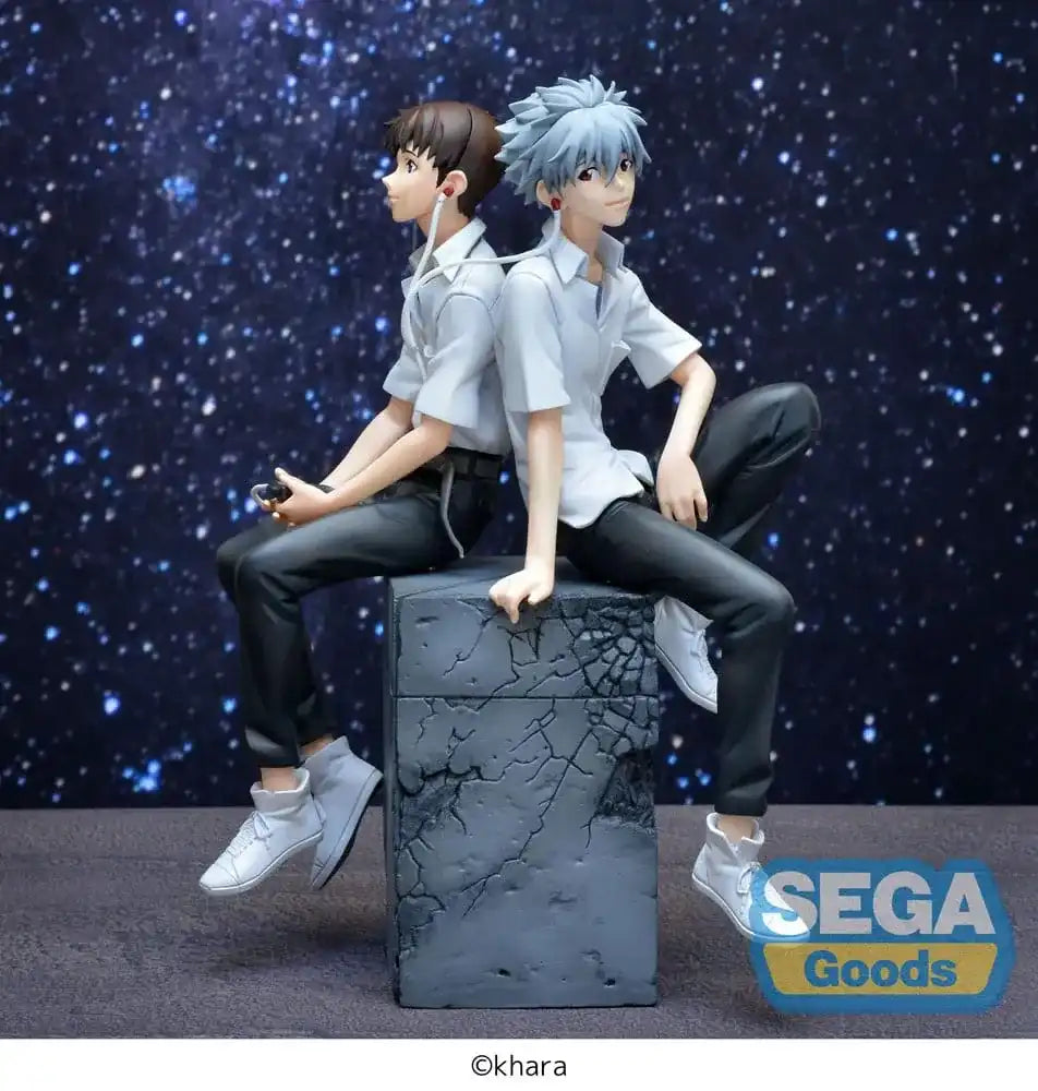 Rebuild of Evangelion Luminasta PVC Statue Shinji & Kaworu Evangelion: New Theatrical Edition Shinji Ver. 17 cm - Smalltinytoystore
