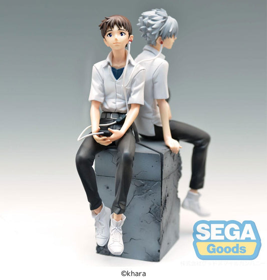 Rebuild of Evangelion Luminasta PVC Statue Shinji & Kaworu Evangelion: New Theatrical Edition Shinji Ver. 17 cm - Smalltinytoystore