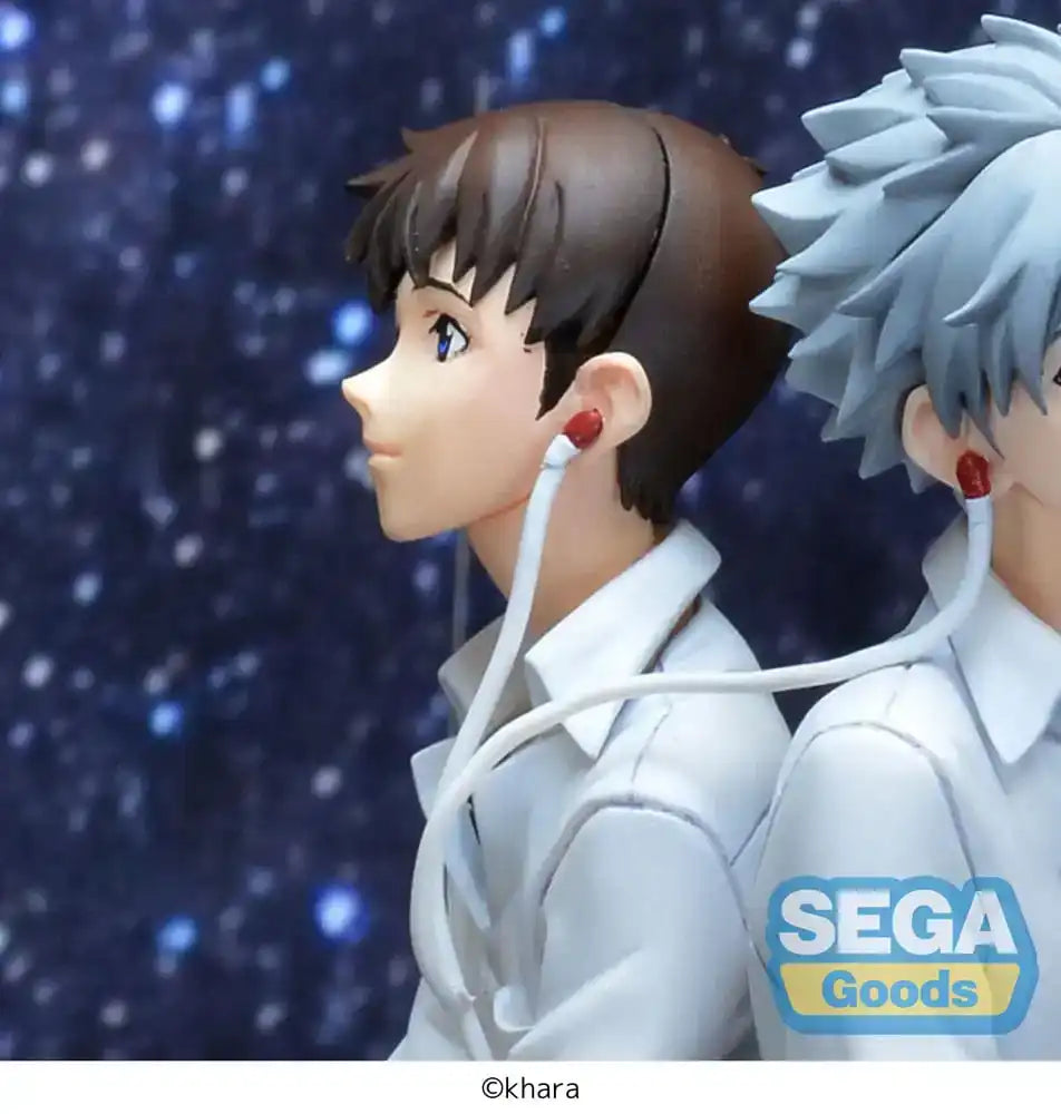 Rebuild of Evangelion Luminasta PVC Statue Shinji & Kaworu Evangelion: New Theatrical Edition Shinji Ver. 17 cm - Smalltinytoystore