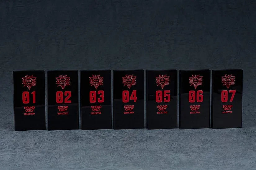 Rebuild of Evangelion Nendoroid More Zubehör-Set SEELE Acrylic Stand Umkarton (10) - Smalltinytoystore