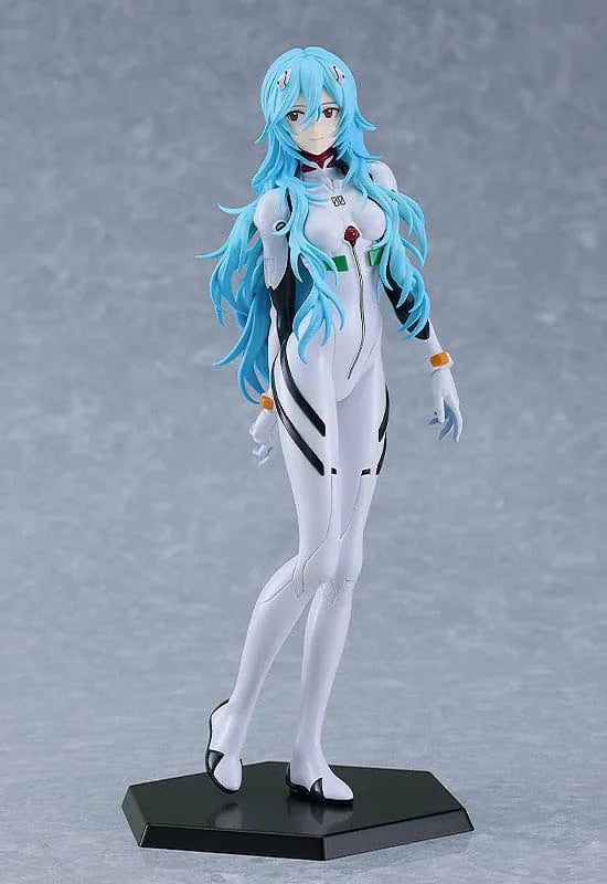 Rebuild of Evangelion Plastic Model Kit PLAMAX Rei Ayanami Long Hair Ver. 20 cm - Smalltinytoystore