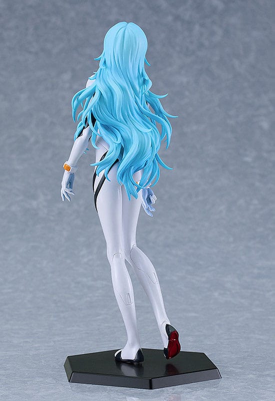 Rebuild of Evangelion Plastic Model Kit PLAMAX Rei Ayanami Long Hair Ver. 20 cm - Smalltinytoystore