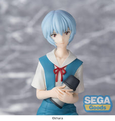 Rebuild of Evangelion PM Perching PVC Statue Rei Ayanami Evangelion New Theatrical Edition 14 cm - Smalltinytoystore