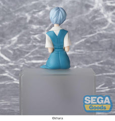 Rebuild of Evangelion PM Perching PVC Statue Rei Ayanami Evangelion New Theatrical Edition 14 cm - Smalltinytoystore