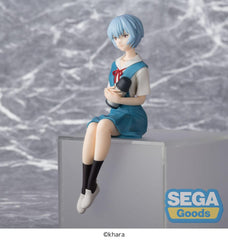 Rebuild of Evangelion PM Perching PVC Statue Rei Ayanami Evangelion New Theatrical Edition 14 cm - Smalltinytoystore