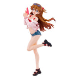 Rebuild of Evangelion Pop Up Parade L PVC Statue Beach Queens: Asuka Shikinami Langley 22 cm - Smalltinytoystore