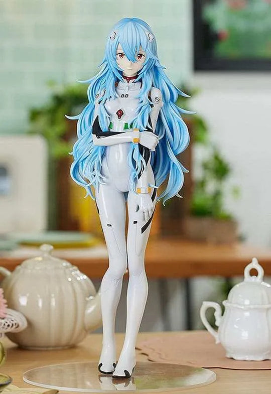 Rebuild of Evangelion Pop Up Parade XL PVC Statue Rei Ayanami: Long Hair Ver. 38 cm - Smalltinytoystore