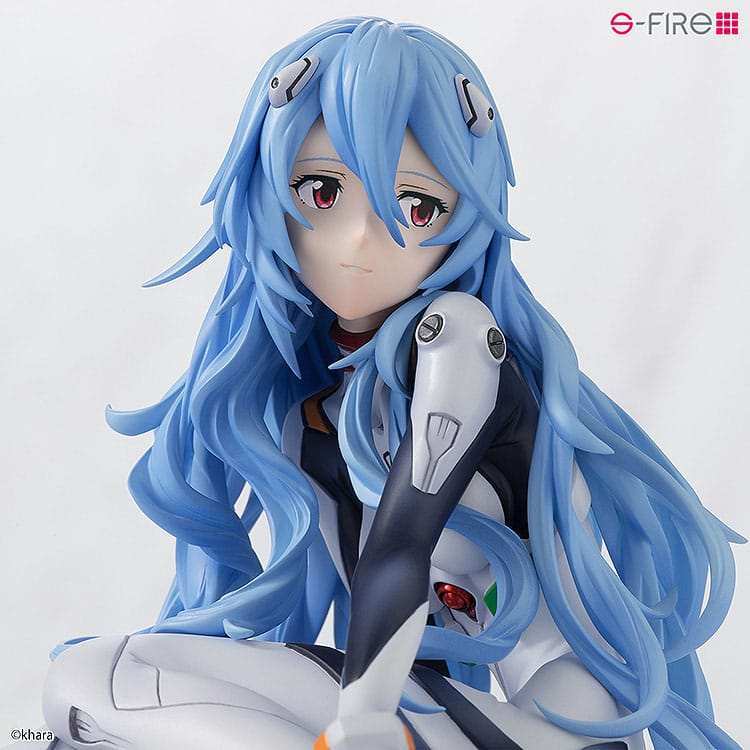 Rebuild of Evangelion PVC Statue 1/7 Rei Ayanami Long Hair Ver. 11 cm - Smalltinytoystore