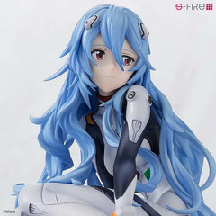 Rebuild of Evangelion PVC Statue 1/7 Rei Ayanami Long Hair Ver. 11 cm - Smalltinytoystore