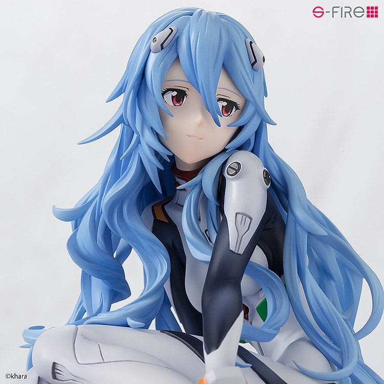 Rebuild of Evangelion PVC Statue 1/7 Rei Ayanami Long Hair Ver. 11 cm - Smalltinytoystore