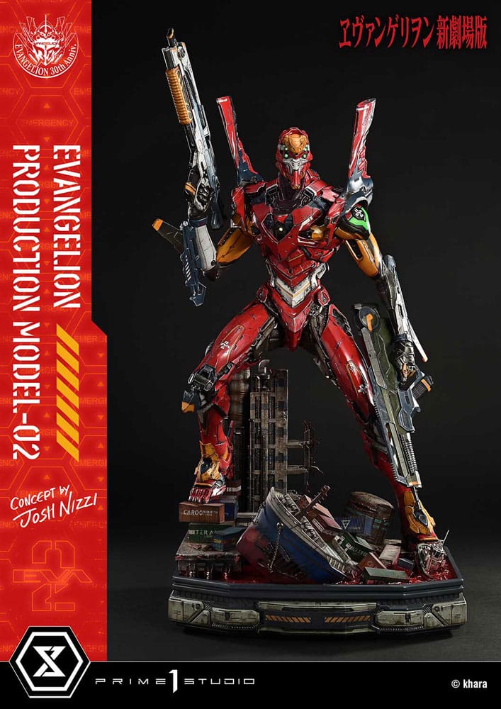 Rebuild of Evangelion Ultimate Diorama Masterline Series Statue Evangelion Production Model-02 (Concept By Josh Nizzi) 73 cm - Smalltinytoystore