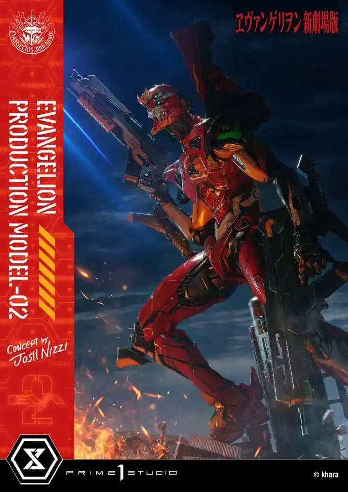 Rebuild of Evangelion Ultimate Diorama Masterline Series Statue Evangelion Production Model-02 (Concept By Josh Nizzi) 73 cm - Smalltinytoystore