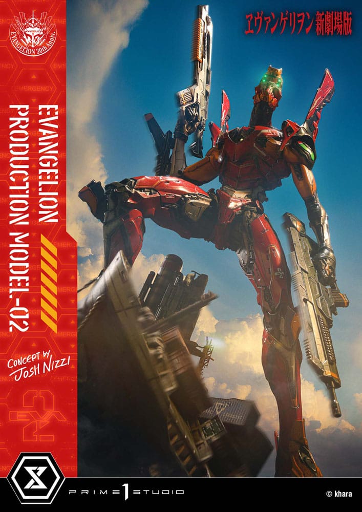 Rebuild of Evangelion Ultimate Diorama Masterline Series Statue Evangelion Production Model-02 (Concept By Josh Nizzi) 73 cm - Smalltinytoystore