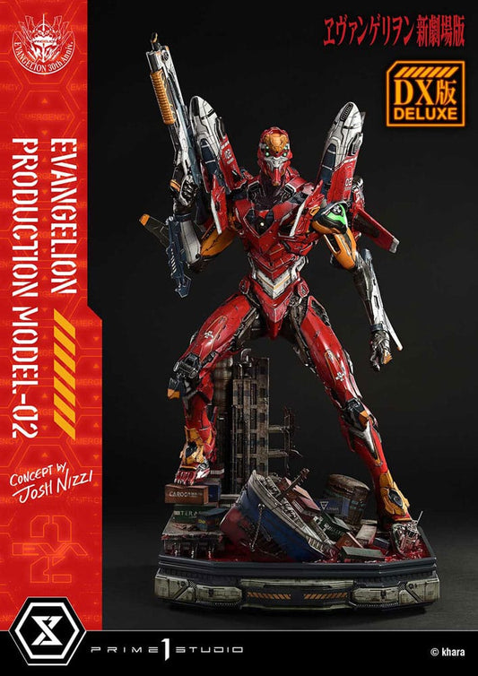 Rebuild of Evangelion Ultimate Diorama Masterline Series Statue Evangelion Production Model-02 (Concept By Josh Nizzi) Deluxe Bonus Version 73 cm - Smalltinytoystore