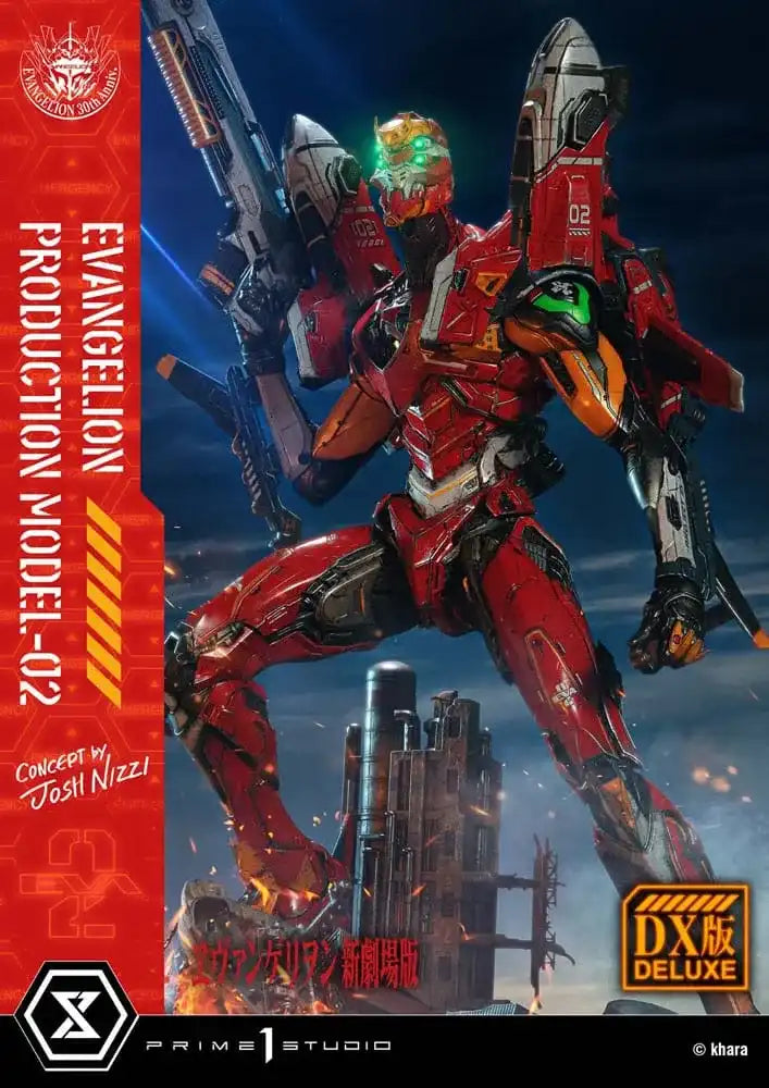 Rebuild of Evangelion Ultimate Diorama Masterline Series Statue Evangelion Production Model-02 (Concept By Josh Nizzi) Deluxe Version 73 cm - Smalltinytoystore