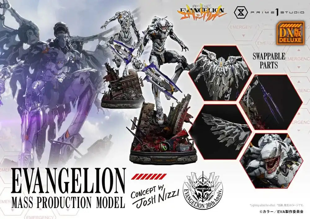 Rebuild of Evangelion Ultimate Diorama Masterline Series Statue Mass Production Model (Concept By Josh Nizzi) Deluxe Bonus Version 82 cm - Smalltinytoystore