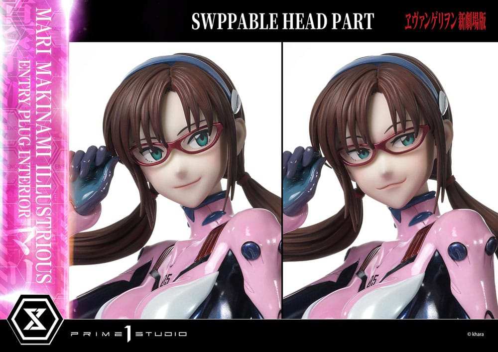 Rebuild of Evangelion Ultimate Premium Masterline Series Statue 1/4 Mari Makinami Illustrious Bonus Ver. 64 cm - Smalltinytoystore