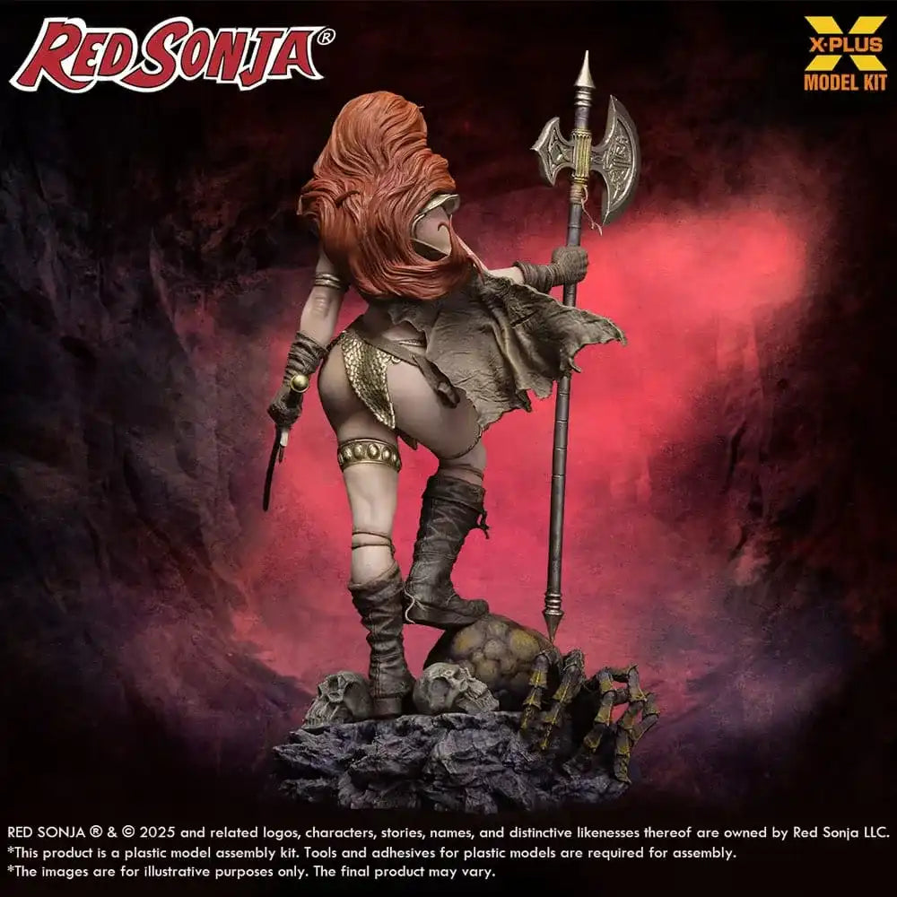 Red Sonja Plastic Model Kit 1/8 Red Sonja Neuauflage 27 cm - Smalltinytoystore