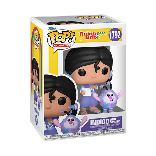 Regina Regenbogen POP! & Buddy Vinyl Figur Indigo Doll & Hammy 9 cm - Smalltinytoystore