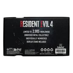 Resident Evil 4 Replik 1/1 Metal Exclusive Upgrade Ticket - Smalltinytoystore