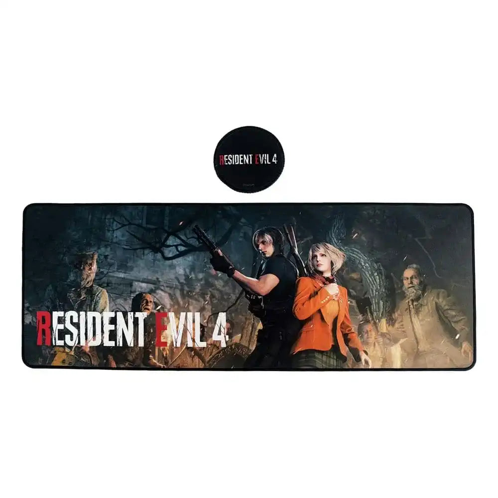 Resident Evil 4 Schreibtischunterlage & Untersetzer - Smalltinytoystore