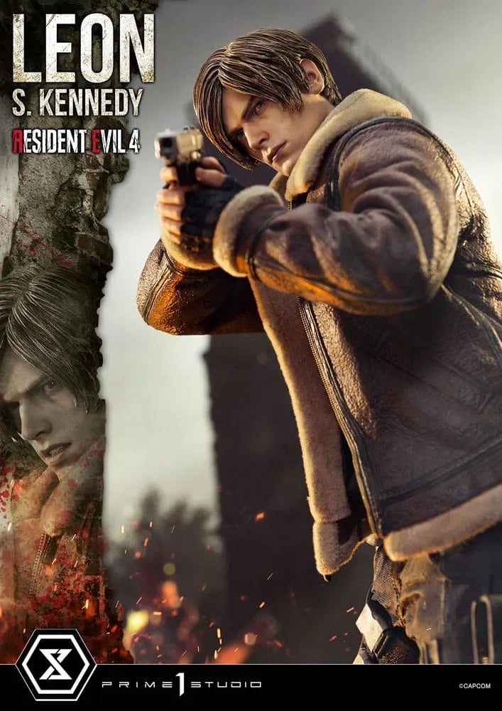 Resident Evil 4 Ultimate Premium Masterline Series Statue 1/4 Leon S. Kennedy 64 cm - Smalltinytoystore