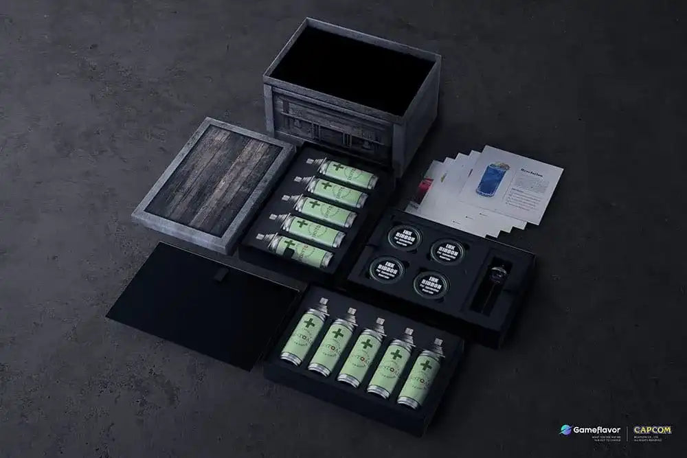 Resident Evil First Aid Drink Collector's Box - Smalltinytoystore