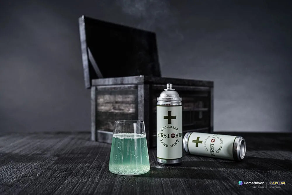 Resident Evil First Aid Drink Collector's Box - Smalltinytoystore