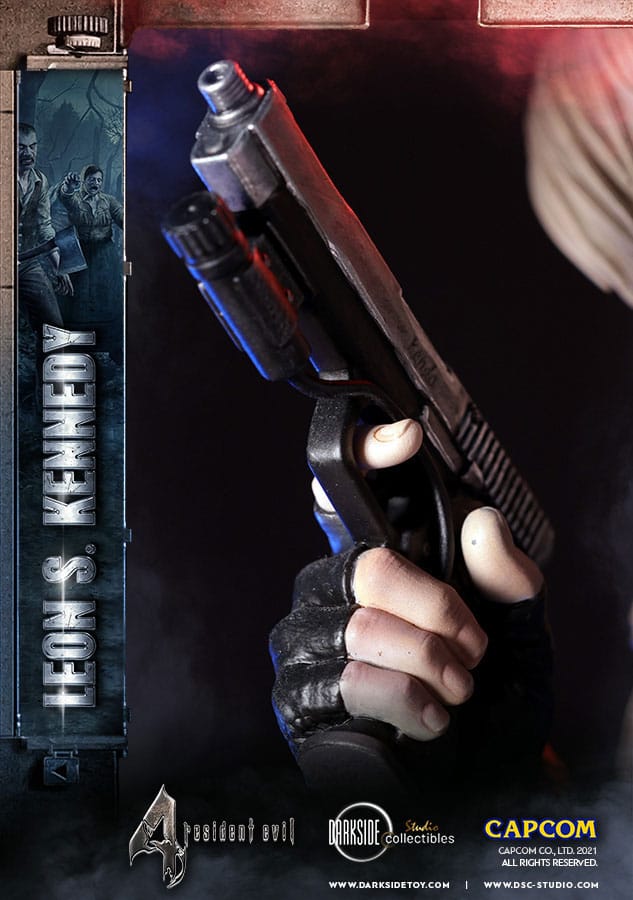 Resident Evil Premium Statue Leon Kennedy 50 cm - Smalltinytoystore