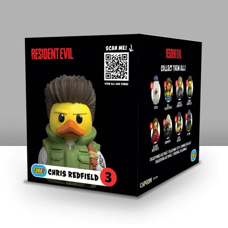 Resident Evil Tubbz PVC Figur Chris Redfield Boxed Edition 10 cm - Smalltinytoystore