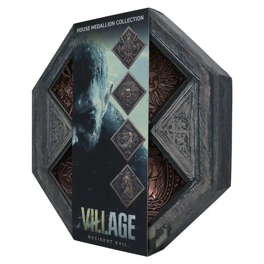 Resident Evil VIII Medaillen-Set House Crest Limited Edition - Smalltinytoystore