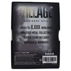 Resident Evil VIII Replik 1/1 Insignia key Limited Edition - Smalltinytoystore