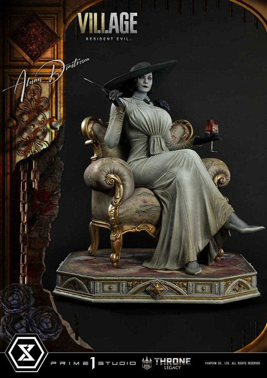 Resident Evil Village Throne Legacy Collection Statue 1/4 Alcina Dimitrescu 66 cm - Smalltinytoystore
